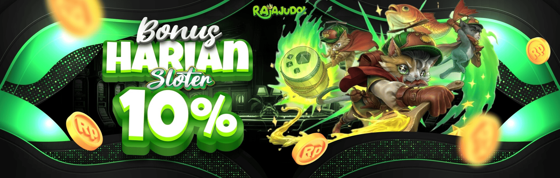 BONUS HARIAN SLOTER MANIA 10%
