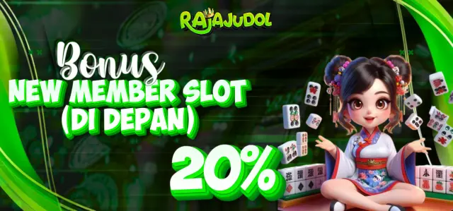 BONUS NEW MEMBER 20%